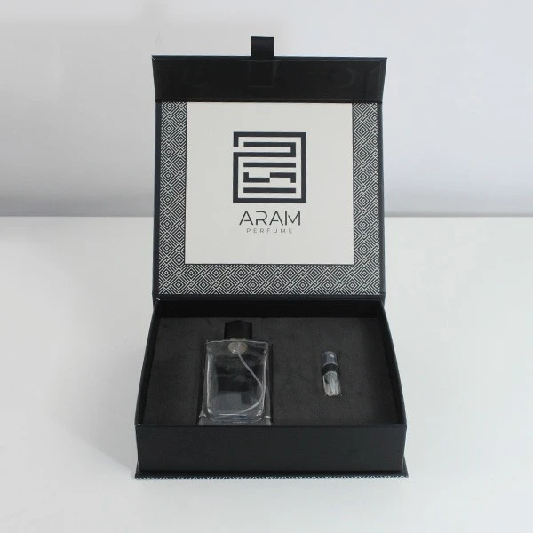 White Hard Perfume Box With Magnetic