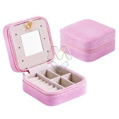 Auskarų organizatoriaus dėžutės juvelyrikos dėžutė su auskarų laikikliu