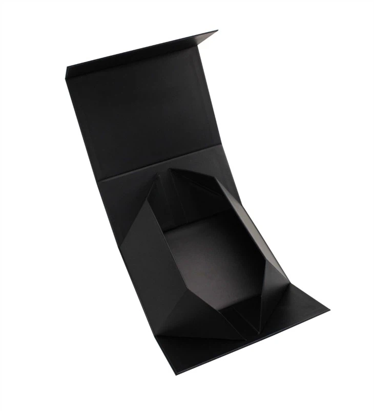 Juodosios dovanų dėžutės Didmeninė sulankstoma kartoninė pakuotė