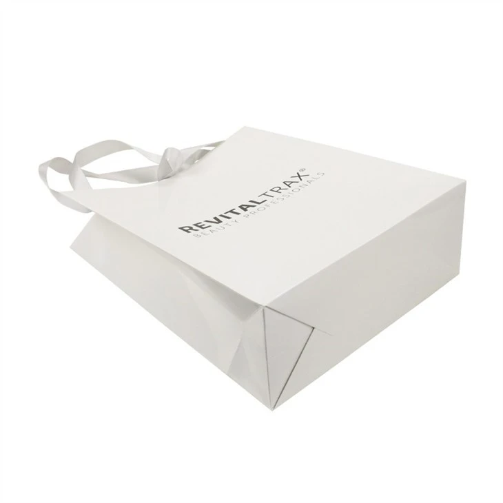 White Paper Bags With Handles